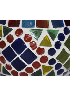 HND00515 Lalhaveli Indian Ethnic Home Decorative Glass Hanging lamps 2