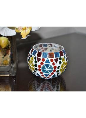 Lalhaveli Glass Turkish Moroccan candle Holder Tea Light lamp 2