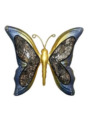 Lal Haveli Wrought Iron Butterfly Wall Decoration in Living Room 9 X 10 inches 1