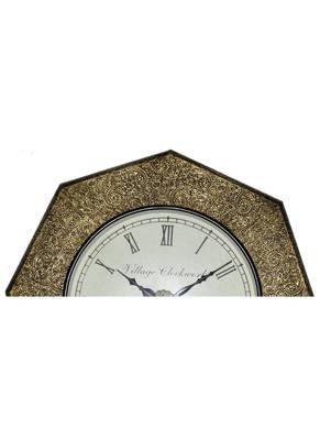 Rajasthani Decorative Wooden Wall Decor wall clock 2