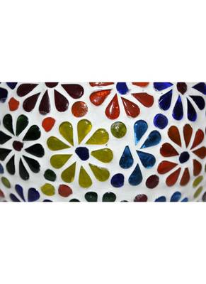 Traditional Mosaic Mini Plant Holder & Votive Diwali candle Holders 5 Inches 3