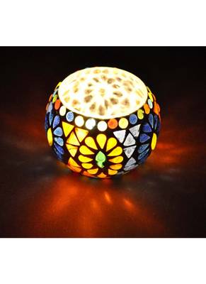 Handmade Tea Light candle Holder Centerpiece 3 Inches 2