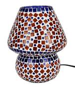 Elegant Mosaic Glass Table lamp 9 X 8 Inches