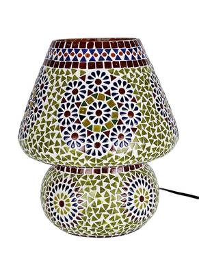Jaipuri Handmade Glass Table lamp Electrics 12 X 11 Inches 1
