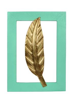 Handcrafted Wooden Leaves Frames Wall Hanging 15 X 11 Inches 1
