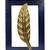 Jaipuri Handmade Wooden Leaves Wall Decor For Living Room 15 X 11 Inches