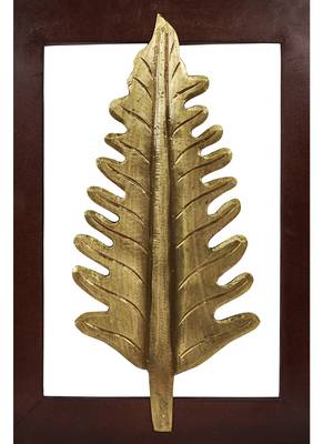 Vintage Handmade Wooden Leaf Wall Decorations 15 X 11 Inches 2