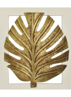 Handcrafted Wall Decor Palm Leaves Decorations Frame 13 X 11 Inches 2