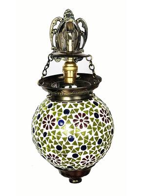 Mosaic Glass Wall Decor lamp & Light 13 X 9 Inches 1