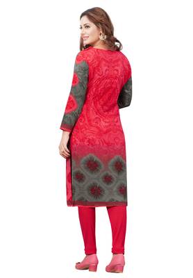 Multicolor Printed Synthetic Unstitched Salwar With Dupatta 4