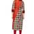 Orange Printed Cotton Kurtis