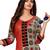 Orange Printed Cotton Kurtis