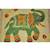 Vintage embroidered Elephant Design cotton Cushion Cover Pillow Cover 17 Inches 2 Pcs