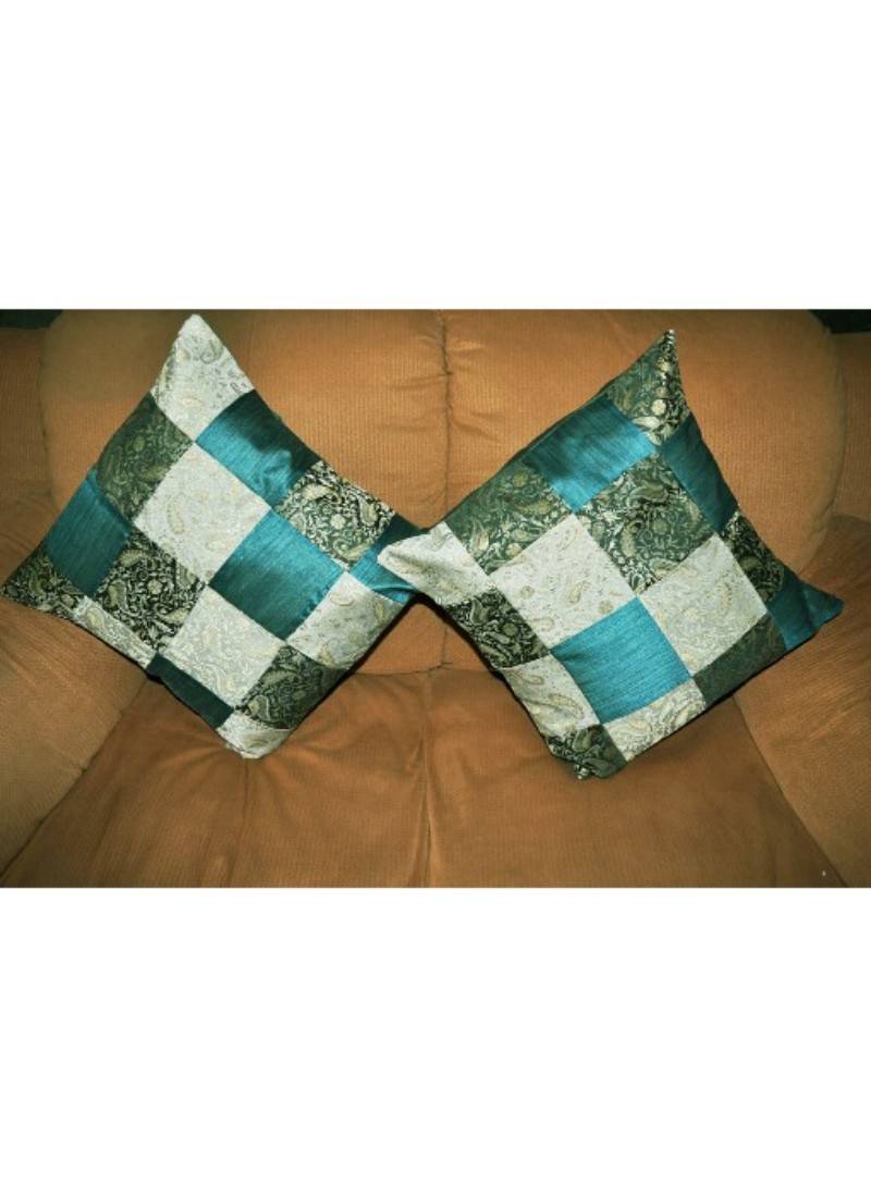 Lal Haveli Indian Designer Small Cushion Cover Housewarming Gift