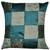 Handcrafted patchwork Decorated silk Pillow Cushion Cover 16 X 16 Inches Set ...