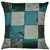 Handcrafted patchwork Decorated silk Pillow Cushion Cover 16 X 16 Inches Set ...