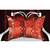 Indian Handmade Polka Dot silk Cushion Cover Sofa Dcor 16 X 16 Inches Set Of 2 Pcs