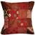 Indian Handmade Polka Dot silk Cushion Cover Sofa Dcor 16 X 16 Inches Set Of 2 Pcs