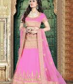 Exclusive Pink Color Silk Lehenga Choli