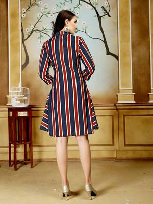 Multicolor printed cotton poly kurti 2