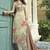 Beige Satin Straight Suits