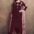 Maroon Silk Blend Readymade Suits