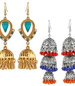 Multicolor crystal earrings