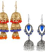 Multicolor crystal earrings