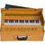 Safri Harmonium -3½ Octave, Portable, Traveler, Baja, 9 Stops (4 Drone), Two Set Reed-Bass/Male, Teak, Tuning: 440 Hz