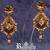Olden Era Purple-Red Diamond Earrings
