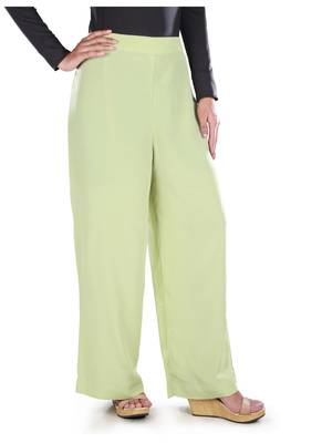 MyBatua Rida Parrot Green Palazzo Islamic Pants 1