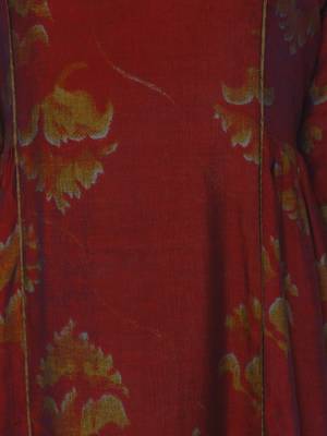 Red printed viscose kurtas-and-kurtis 4