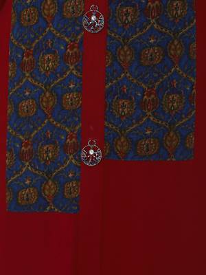 Red printed rayon kurtas-and-kurtis 4