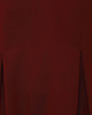 Maroon plain polyester kurtas-and-kurtis 4