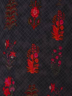 Black printed rayon kurtas-and-kurtis 4