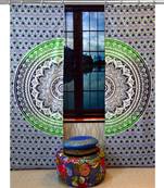Mandala Window Hook Curtains Indian Drape Balcony Room Decor Curtain Boho Set Ethnic Window Treatments & Panels Set