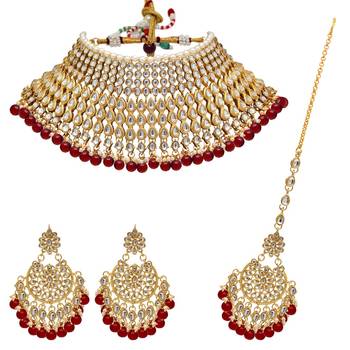 Maroon Necklaces 1