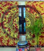 Mandala Window Hook Curtains Indian Drape Balcony Room Decor Curtain Boho Set Ethnic Window Treatments & Panels Set