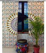 Indian Hook Curtain Mandala Curtains, Include 2 Panel Set Mandala Curtain, Tapestry, Drapes & Valances, Window Treatment