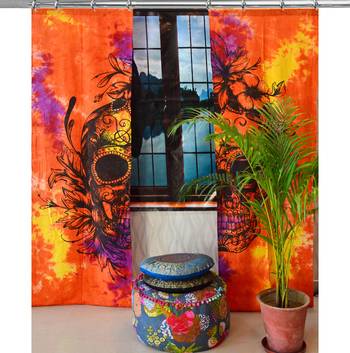 Mandala Hook Curtains Set Decorative Indian Hook Curtains Mandala Curtains for Bedroom 1