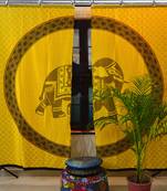 Mandala Door Hook Curtains Indian Drape Balcony Room Decor Curtain Boho Set Ethnic Window Treatments & Panels Set