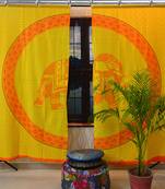 Indian Curtain Mandala Curtains, Include 2 Panel Set Mandala Curtain, Hook Curtains, Drapes & Valances, Window Treatment