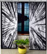 Indian Curtain Mandala Curtains, Include 2 Panel Set Mandala Curtain, Hook Curtains, Drapes & Valances, Window Treatment