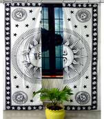 Mandala Window Hook Curtains Indian Drape Balcony Room Decor Curtain Boho Set Ethnic Window Treatments & Panels Set