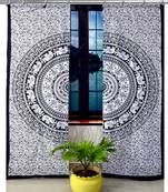 Mandala Door Hook Curtains Indian Drape Balcony Room Decor Curtain Boho Set Ethnic Window Treatments & Panels Set