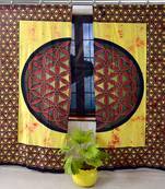 Mandala Window Hook Curtains Indian Drape Balcony Room Decor Curtain Boho Set Ethnic Window Treatments & Panels Set