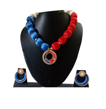 Blue necklace sets 1