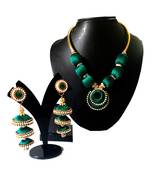Green necklace sets