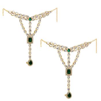 Green necklace sets 5