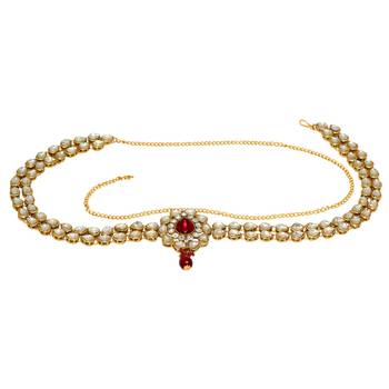 Maroon necklace sets 2